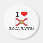 Amo BOCA RATON la Florida Imán