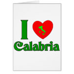 Amo Calabria Italia Felicitacion