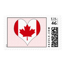 Amo Canadá Sellos