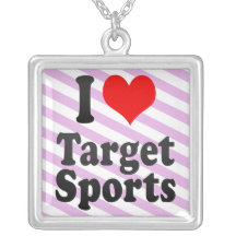 Amo deportes de la blanco pendientes personalizados