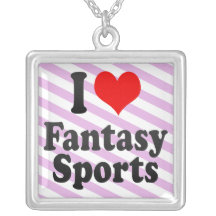 Amo deportes de la fantasía joyerias