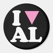 AMO EL AL GAY - BLANCO - .PNG IMANES PARA FRIGORÍFICOS