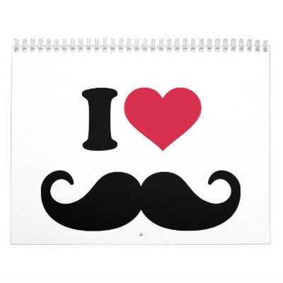Amo el bigote calendario Amo el bigote calendario
