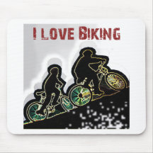 Amo el Biking de Gonzo Alfombrillas De Raton