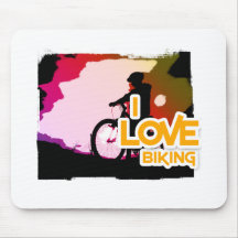 Amo el Biking de Ridin Tapetes De Raton