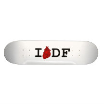 Amo el DF Patineta Personalizada