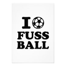 Amo el fútbol de Fussball Comunicado Personal