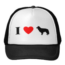 Amo el gorra de los borderes collies