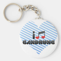 Amo Gandrung Llaveros Personalizados