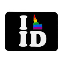 AMO IDAHO GAY - BLANCO - .PNG IMANES RECTANGULARES