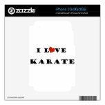 Amo Karate.png Calcomanía Para El iPhone 3GS