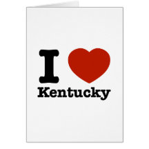 Amo Kentucky Tarjetas