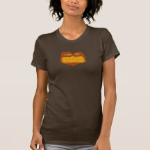 Amo la camiseta de las señoras de la caída