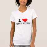 Amo la casa profunda camisetas