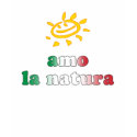 Amo la Natura I Love Nature in Italian t-shirts