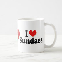 Amo los helados taza de café