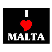Amo Malta Tarjetas Postales
