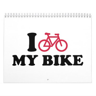 Amo mi bicicleta de la bici calendarios Amo mi bicicleta de la bici calendarios