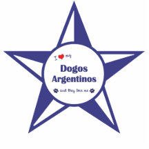 Amo mi Dogos Argentinos (los perros múltiples) Escultura Fotográfica