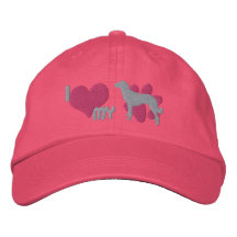 Amo mi gorra bordado rosa de Anatolia del pastor Gorro Bordado