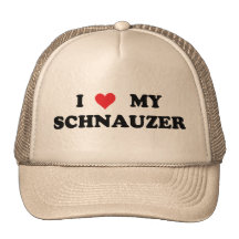 Amo mi Schnauzer Gorra