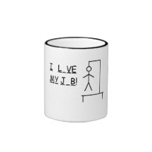 Amo mi taza de café del trabajo