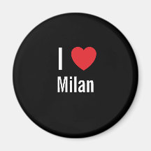 Amo Milano Imán De Nevera