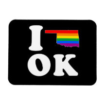 AMO OKLAHOMA GAY - BLANCO - .PNG IMANES FLEXIBLES
