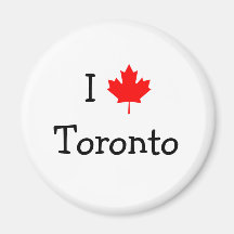 Amo Toronto Imán Para Frigorifico