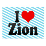 Amo Zion Tarjetas Postales