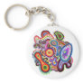 "Amoeba Art" Eco Keychain