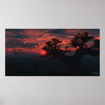 Among The Ancients - Extreme Print by 3dartwork