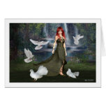 Among the Angel doves card