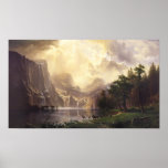 Among the Sierra Nevada Mountains Print
