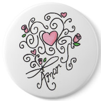 Amor buttons by sammimlamv Amor buttons