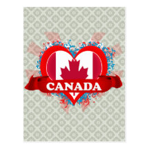 Amor Canadá del vintage I Postales