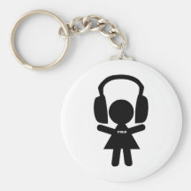 Amor de la música tradicional, llavero personalizado