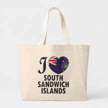 Amor de las islas de bocadillo del sur bolsa
