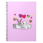 Amor del conejito libro de apuntes