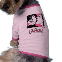 Amor. Doggie Tee pet clothing
