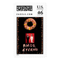 "Amor Eterno" stamps stamps