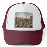 Amor Fight Against Chastity By Perugino Pietro Trucker Hat