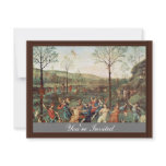 Amor Fight Against Chastity By Perugino Pietro Custom Announcements