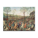 Amor Fight Against Chastity By Perugino Pietro Postcard