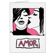 Amor. Greeting Card cards