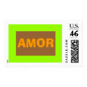 AMOR  postage