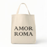 Amor Roma Liebe Rom love rome Einkaufstasche