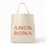 Amor Roma love Rome love rome Tote Bag