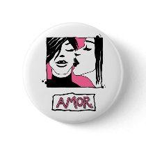 Amor. Round Button buttons