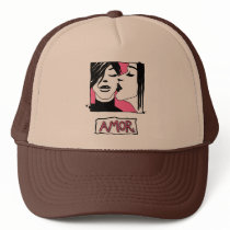 Amor. Trucker Hat hats